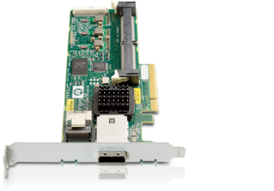 Picture of HP Smart Array P212/ZM 1-ports Int/1-ports Ext PCIe x8 SAS Controller 462828-B21 462594-001