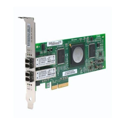 Picture of HP FC1242SR Dual Channel 4Gb PCIe Fibre Channel Host Bus Adapter AE312A 407621-001