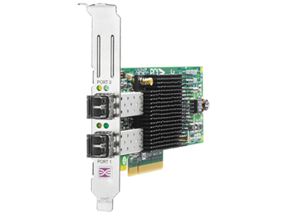 Picture of HP 82E 8Gb 2-port PCIe Fibre Channel Host Bus Adapter AJ763A 489191-001