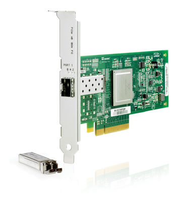 Picture of HP 81Q 8Gb 1-port PCIe Fibre Channel Host Bus Adapter AK344A 489190-001