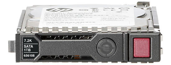 Picture of HP 1TB 6G SATA 7.2K rpm SFF (2.5-inch) SC Midline Hard Drive 655710-B21 656108-001