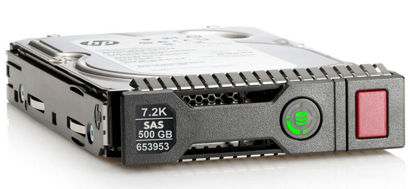 Picture of HP 500GB 6G SAS 7.2K rpm SFF (2.5-inch) SC Midline Hard Drive 652745-B21 653953-001