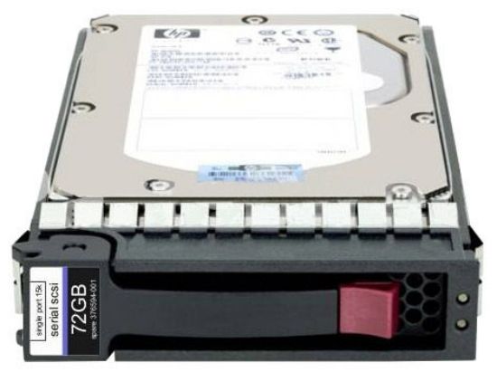 Picture of HPE 72GB SAS 15K 3G (3.5") Single Port Hard Drive 375870-B21 376594-001