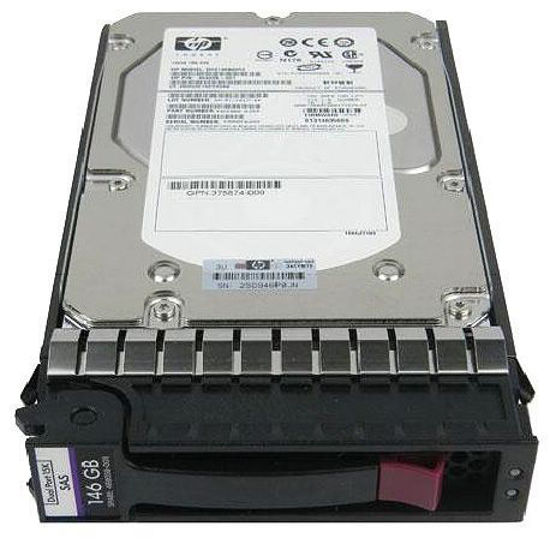 Picture of HP 146GB 3G SAS 15K 3.5" Dual Port Hot Plug Hard Drive 384854-B21 389344-001