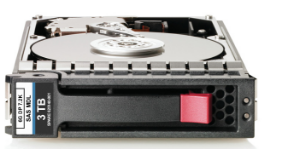 Picture of HP 3TB 6G SAS 7.2K rpm LFF (3.5-inch) Dual Port Hot Plug Hard Drive 625031-B21 625140-001