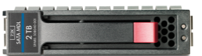Picture of HPE 2TB SATA 7.2K 3G (3.5") Midline Hard Drive 507632-B21 508040-001