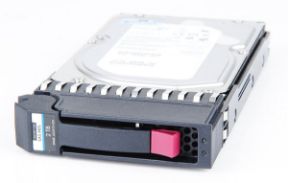Picture of HPE P2000 2TB SAS 7.2K 6G LFF (3.5") Dual Port Midline Hard Drive AW555A 605475-001