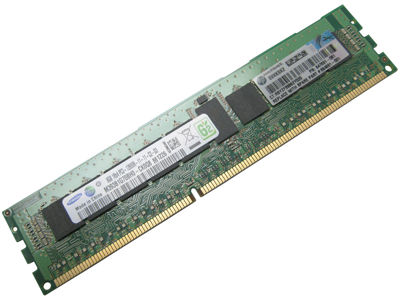 View HP 8GB 1x8GB Single Rank x4 PC312800R DDR31600 Registered CAS11 Memory Kit 647899B21 664691001 information