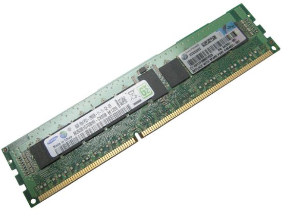 Picture of HP 8GB (1x8GB) Single Rank x4 PC3-12800R (DDR3-1600) Registered CAS-11 Memory Kit 647899-B21 693871-001