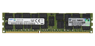 View HP 16GB 1x16GB Dual Rank x4 PC314900R DDR31866 Registered CAS13 Memory Kit 708641B21 715274001 information