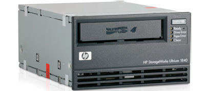 View HP StorageWorks LTO4 Ultrium 1840 SAS Internal EH860A 452976001 information