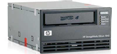 View HP StorageWorks LTO4 Ultrium 1840 SCSI Internal EH853A 452973001 information