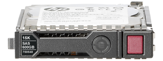 Picture of HPE 600GB SAS 15K 12G (2.5") SC Enterprise Hard Drive 759212-B21 759548-001