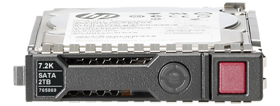 Picture of HP 2TB 6G SATA 7.2K rpm SFF (2.5-inch) SC 512e Hard Drive 765455-B21 765869-001