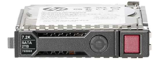 Picture of HPE 2TB SATA 7.2K 6G (2.5") SC Midline Hard Drive 765455-B21 765869-001