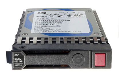 Picture of HP 480GB 6G SATA Read Intensive-3 SFF 2.5-in SC Solid State Drive 816899-B21 817075-001