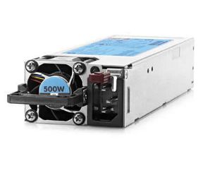 Picture of HPE 500W Flex Slot Platinum Hot Plug Power Supply Kit 720478-B21 754377-001