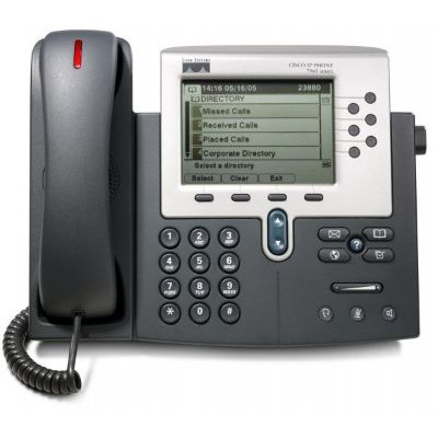 View Cisco Unified IP Phone CP7960G information