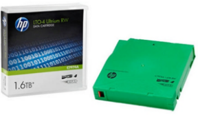 Picture of HPE LTO-4 Ultrium 1.6 TB RW Data Cartridge C7974A 447331-001