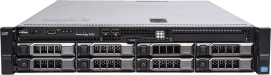 Picture of Dell PowerEdge R520 8LFF CTO 2U Rack Server KCHY4 9JFWW