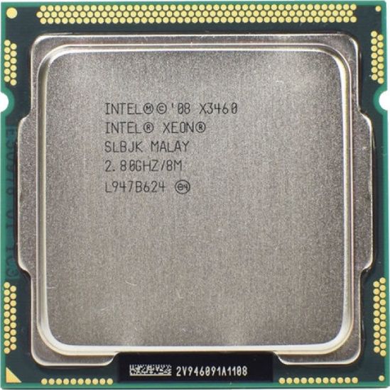 Picture of Intel Xeon X3460 (2.80Ghz/4-Core/8MB/95W) Processor Kit - SLBJK
