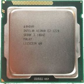 Picture of Intel Xeon E3-1220 (3.10Ghz/4-Core/8MB/80W) Processor Kit - SR00F