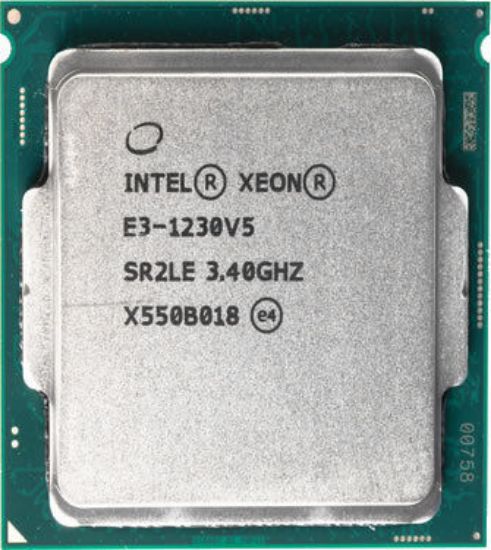Picture of Intel Xeon E3-1230v5 (3.40Ghz/4-Cores/8MB/80W) Processor SR2LE