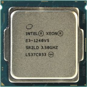 Picture of Intel Xeon E3-1240v5 (3.50Ghz/4-Cores/8MB/80W) Processor SR2LD