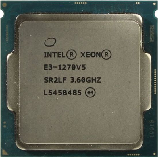 Picture of Intel Xeon E3-1270v5 (3.60Ghz/4-Cores/8MB/80W) Processor SR2LF