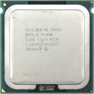 View Intel Xeon QuadCore E5430 266 GHz 1333 FSB 80 W SLANU information