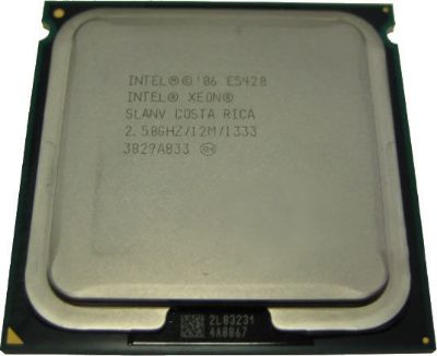 View Intel Xeon QuadCore E5420 250 GHz 1333 FSB 80 W SLANV information