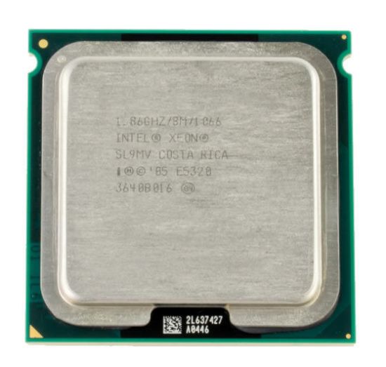 Picture of Intel Xeon Quad-Core E5320 (1.86 GHz 80 Watts 1066 FSB) SL9MV
