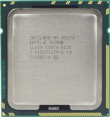 View Intel Xeon X5690 346GHz6core12MB130W Processor SLBVX information