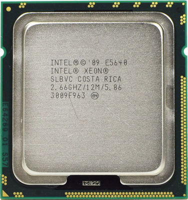 View Intel Xeon E5640 266GHz4core12MB80W Processor Kit SLBVC information