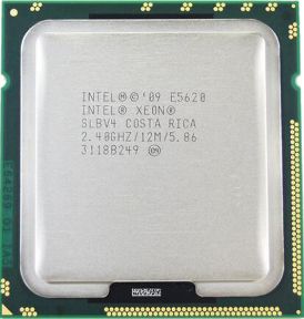 Picture of Intel Xeon E5620 (2.40GHz/4-core/12MB/80W) Processor Kit - SLBV4