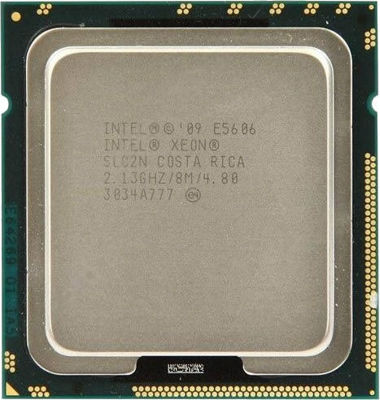 View Intel Xeon E5606 213GHz4core8MB80W Processor Kit SLC2N information