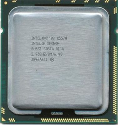 View Intel Xeon X5570 293GHz4core8MB95W Processor Kit SLBF3 information