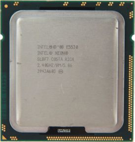 Picture of Intel Xeon E5530 (2.40GHz/4-core/8MB/80W) Processor Kit SLBF7