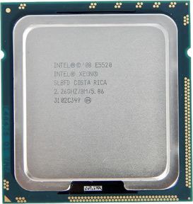 Picture of Intel Xeon E5520 (2.26GHz/4-core/8MB/80W) Processor SLBFD