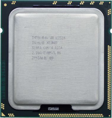 View Intel Xeon L5520 226GHz4core8MB60W Processor Kit SLBFA information