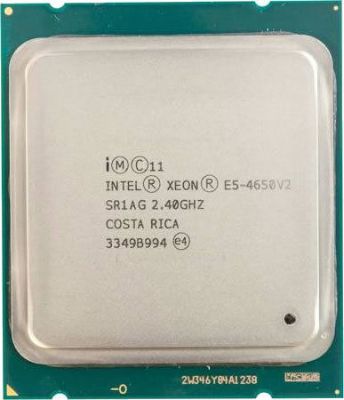 View Intel Xeon E54650v2 24GHz10core25MB95W Processor Kit SR1AG information