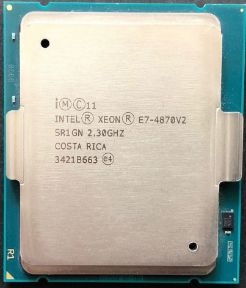 Picture of Intel Xeon E7-4870v2 (2.30Ghz/15-Cores/30MB/130W) Processor Kit - SR1GN