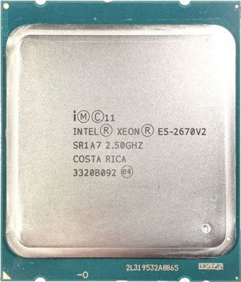 View Intel Xeon E52670v2 25GHz10core25MB115W Processor SR1A7 information