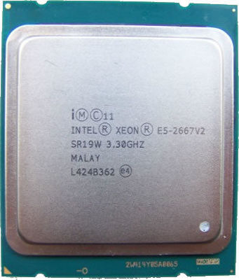 View Intel Xeon E52667v2 33GHz8core25MB130W Processor Kit SR19W information