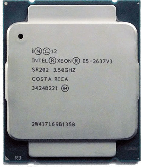Picture of Intel Xeon E5-2637v3 (3.5GHz/4-core/15MB/135W) Processor SR202