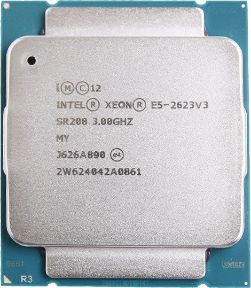 Picture of Intel Xeon E5-2623v3 (3GHz/4-core/10MB/105W) Processor Kit - SR208