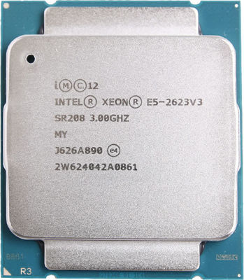View Intel Xeon E52623v3 3GHz4core10MB105W Processor Kit SR208 information