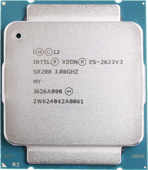 Picture of Intel Xeon E5-2623v3 (3GHz/4-core/10MB/105W) Processor Kit - SR208