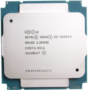 Picture of Intel Xeon E5-2698v3 (2.3GHz/16-core/40MB/135W) Processor Kit - SR1XE