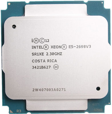 View Intel Xeon E52698v3 23GHz16core40MB135W Processor Kit SR1XE information